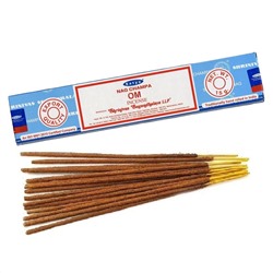 Satya NAG CHAMPA OM (Благовония НАГ ЧАМПА ОМ, Сатья), 15 г.