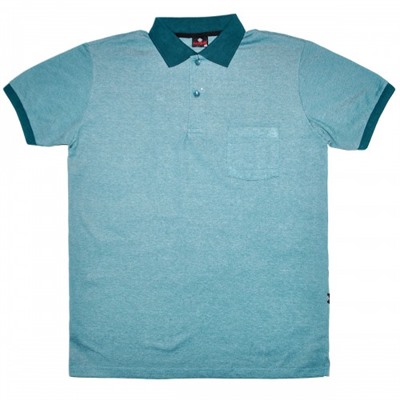 Рубашка-поло с карманом (Fayz-M), светло-зеленый