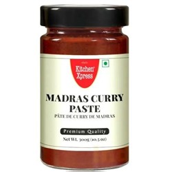 MADRAS CURRY PASTE, Kitchen Xpress (МАДРАС КАРРИ ПАСТА, Китчен Экспресс), 300 г.