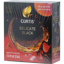 CURTIS. Delicate Black карт.пачка, 100 пак.
