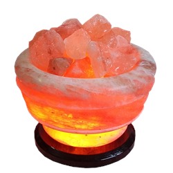 Солевая лампа Чаша огня 3-5 кг