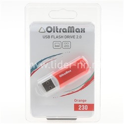 USB Flash  64GB Oltramax (230) оранжевый