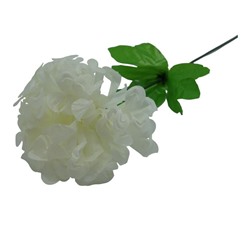 Цветок искусственный Гортензия 50см Белая  YL-45 (вып.по 12шт.)