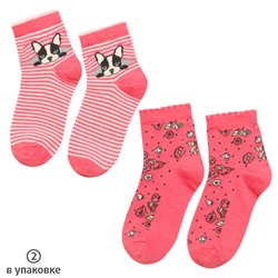 GEG3157(2) носки для девочек (2 пар в кор.)
