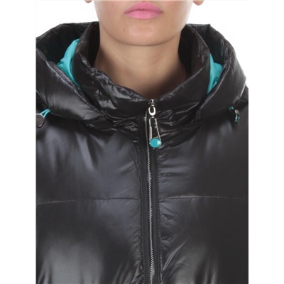 8268 BLACK Куртка демисезонная женская BAOFANI (100 гр. синтепон) размер 42 -  российский