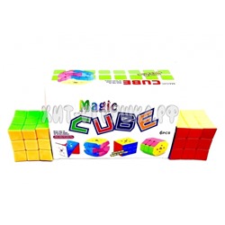 Кубик Рубика (изогнутые грани) 6 шт в блоке 854-655, 854-655