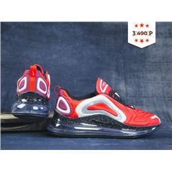 Кроссовки Nike AIR MAX 720 black/white/red