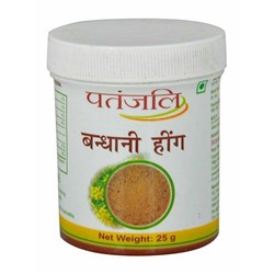 COMPOUNDED ASAFOETIDA, Patanjali (АСАФЕТИДА (ХИНГ), Патанджали), 25 г.