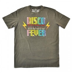 Футболка "Disco Music Fever" (grey)