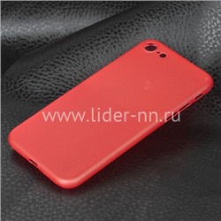 Задняя панель для  iPhone7/8 Пластик (15068ch) красная