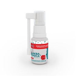 “АкваРоса” Минеральный спрей для полости рта, горла и носа, 2% (30 мл)