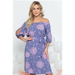 Платье "Прекрасный день" (фиолет) П8973