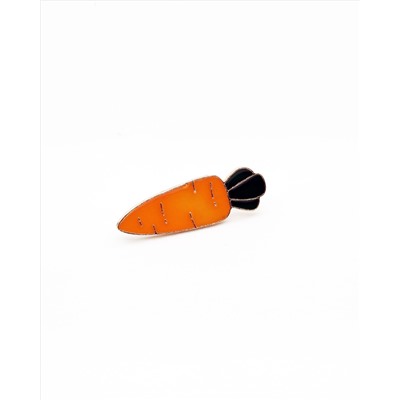 Металлический значок "Морковка" 3,2*1 см