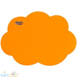 Доска для лепки фигурная, А5+, пластик, оранжевый "Облачко" Мульти-Пульти ДЛ_40435, ДЛ_40435