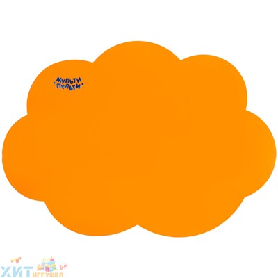 Доска для лепки фигурная, А5+, пластик, оранжевый "Облачко" Мульти-Пульти ДЛ_40435, ДЛ_40435
