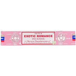 Satya EXOTIC ROMANCE Incense (Благовония ЭКЗОТИЧЕСКИЙ РОМАНС, Сатья), 15 г.