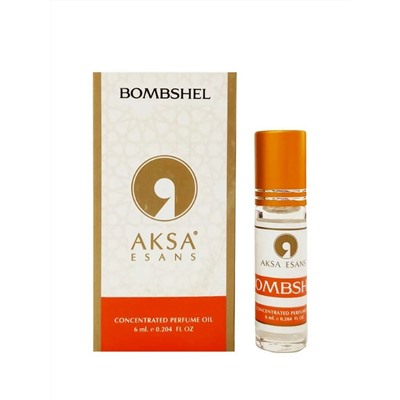 Concentrated Essential Oil BOMPSHEL, Aksa Esans (Турецкие роликовые масляные духи БОМБШЕЛ, Акса Эсанс), 6 мл.