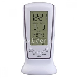 Часы-будильник Perfeo Pillar PF-A4859 время, температура, дата (белые)