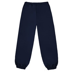 Теплые синие брюки для мальчика 75731-МО16