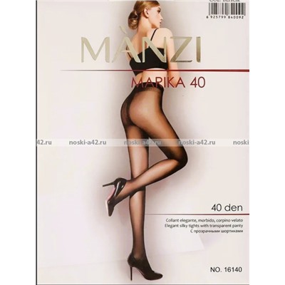 MANZI колготки женские MARIKA 40 den ЧЕРНЫЕ