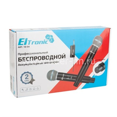 Набор беспроводных микрофонов ELTRONIC 10-04 (черный)                  
                                          
                                -10%