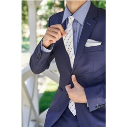 Галстук классический галстук мужской галстук в клетку в деловом стиле "Идеальный секрет" SIGNATURE #783962