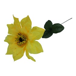 Цветок искусственный Георгин 41см Желтый YL-22-1 (вып.по 10шт)