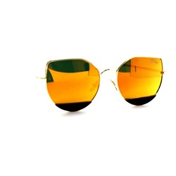 Солнцезащитные очки 304 золото оранжевый