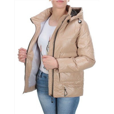 8267 BEIGE Куртка демисезонная женская BAOFANI (100 гр. синтепон) размер 50/52 идет на 50 российский