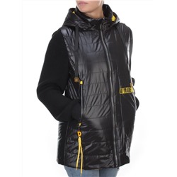 8255 BLACK Куртка демисезонная женская BAOFANI (100 гр. синтепон) размеры 42-44-46-48-50