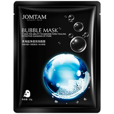Пузырьковая тканевая маска «pure clean bubble mask» Jomtam, 25 г