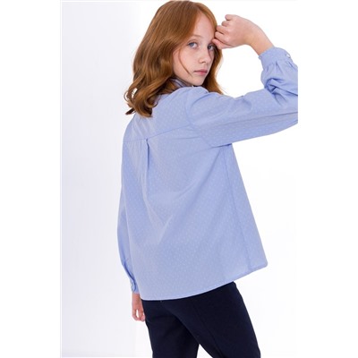 Прекрасная блузка для девочек 5030SC22 Vulpes голубой