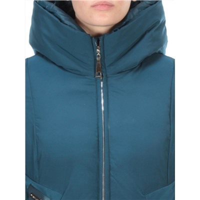 9988 TURQUOISE Куртка зимняя женская MIKOLAI (200 гр. холлофайбера) размеры 48-50-52-54-56-58