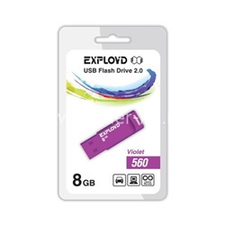 USB Flash 8GB Exployd (560) фиолетовый