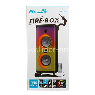 Колонка 06" (20-23 FIRE BOX 300) динамик 2шт/6.5" ELTRONIC с TWS                  
                                          
                                -10%