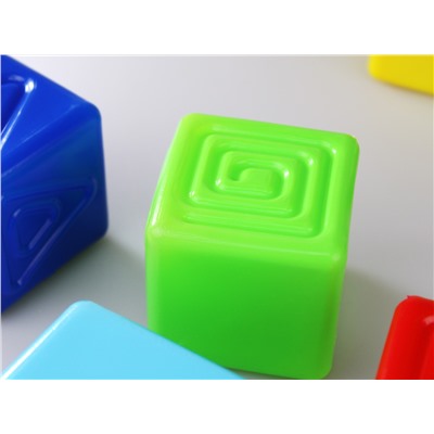 Тактильные кубики 6 штук