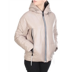 8278 BEIGE Куртка демисезонная женская BAOFANI (100 гр. синтепон) размер 52