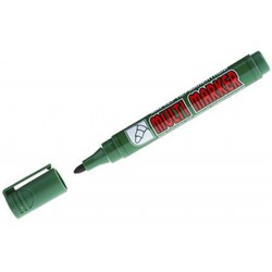 Маркер перманентный 3мм "Multi Marker" зеленый CPM-800 Crown