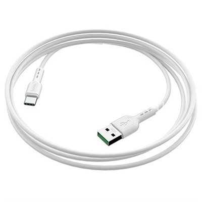 USB кабель для USB Type-C 1.0м HOCO X33 (белый) 5.0A
