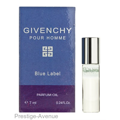 Givenchy "Pour Homme Blue Label" 7мл
