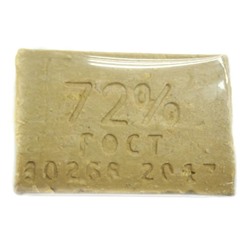Хозяйственное мыло 300г 72%  без обертки (выпис.по 33шт) РХ