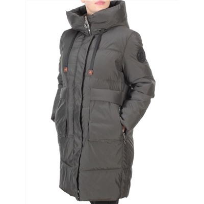 8966 SWAMP  Пальто зимнее женское CLOUD LAG CAT  (200 гр. холлофайбер) размеры 46-48-50-52-54-56