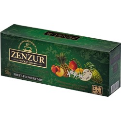 Zenzur. Fruit-Flowery mix 50 гр. карт.пачка, 25 пак.