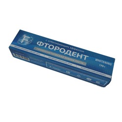 Зубная паста VILSEDENT ФТОРОДЕНТ с отбеливающим эффектом 170г /футляр