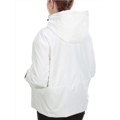 D004 WHITE Куртка демисезонная женская (100 гр. синтепон) размер M (44) - 50 российский