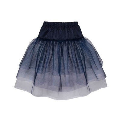 Синий подъюбник(юбка) для девочки 78084-ДН19