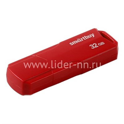 USB Flash  32GB SmartBuy CLUE красный 2.0