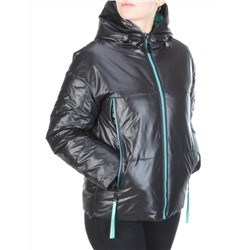 8278 BLACK Куртка демисезонная женская BAOFANI (100 гр. синтепон) размеры 46-48-50-52-54-56