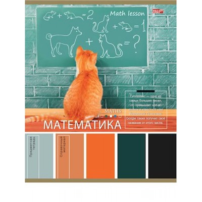 Тетрадь 36л "PANTONE" по математике 36-9316 эконом Проф-Пресс