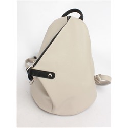 Рюкзак жен искусственная кожа ADEL-209/1в,  1отд+карм/перег,  серый св/черн флотер  251851